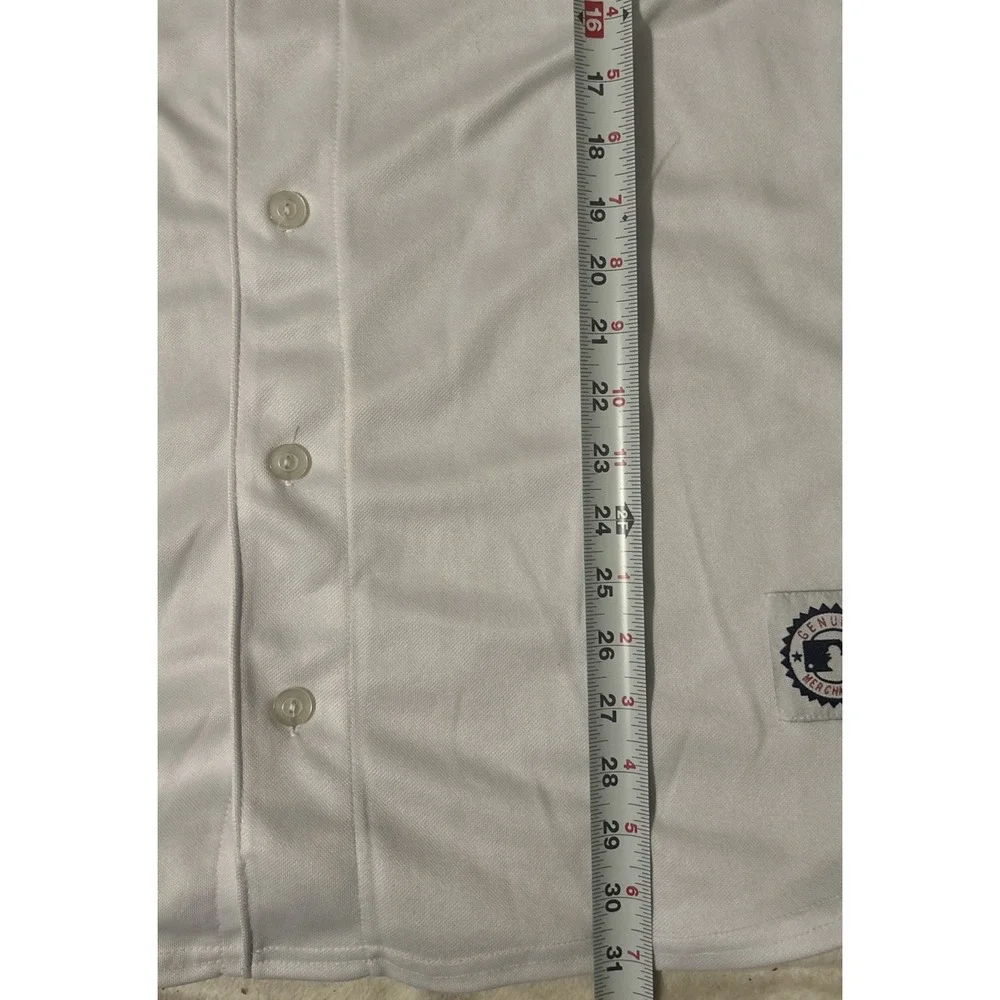 Vintage Majestic LA Dodgers Mesh Batting Jersey White Men's XLarge